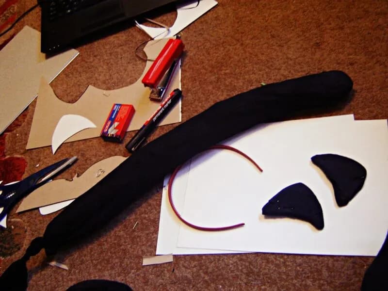 Jak stworzyć ogon kota z rajstop: Instrukcja krok po kroku