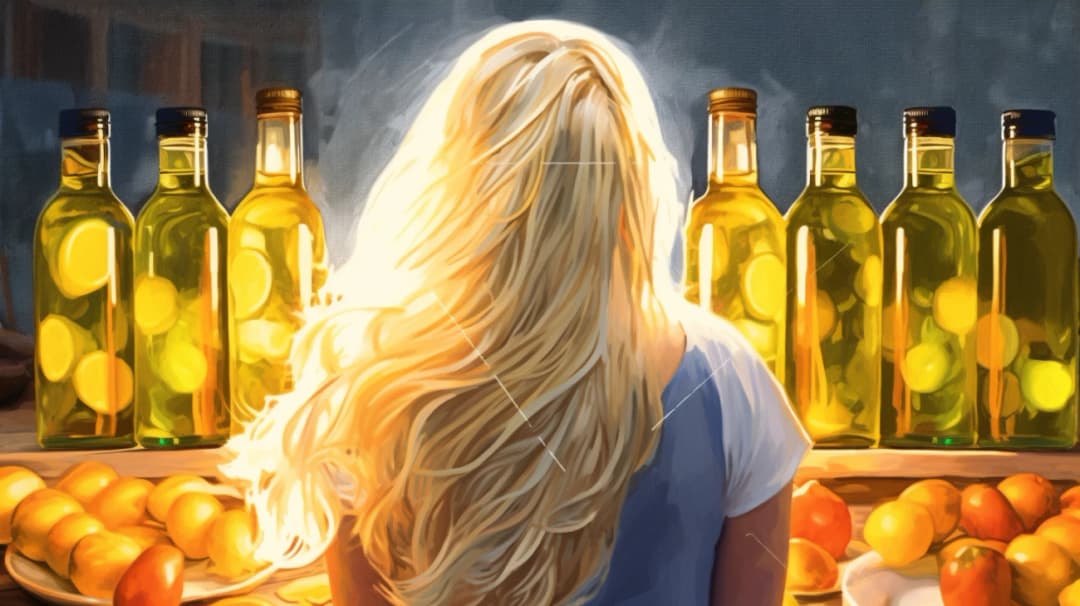 Oliwa z oliwek na włosy - Efekty, Olejowanie, Rozjaśnianie